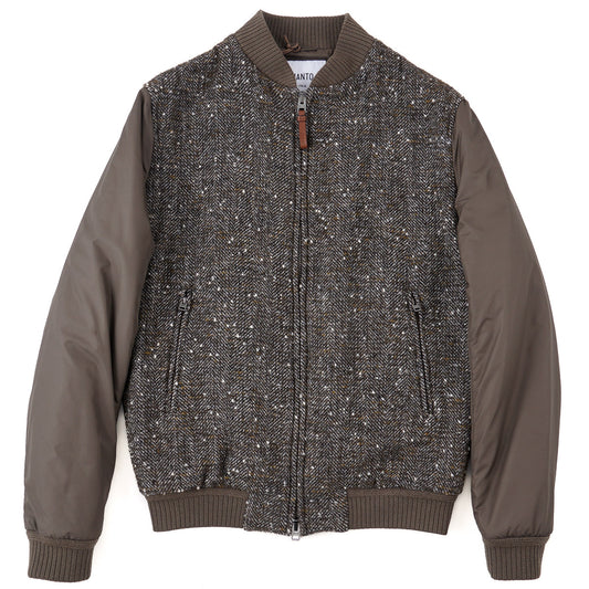 Manto Bomber Jacket with Tweed Front