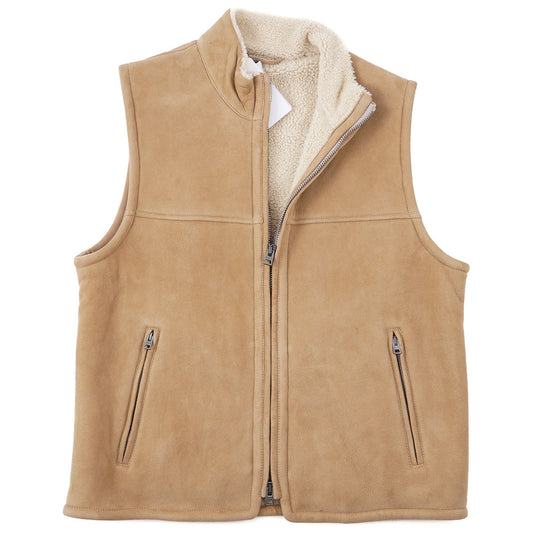 Manto Shearling Leather Outerwear Vest