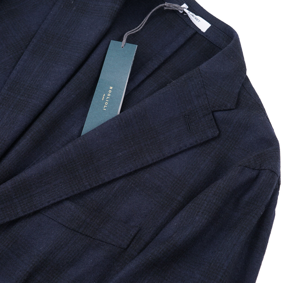 <美品>BOGLIOLI / K.JACKET新ロゴ ブルー ジャケット 46 BOGLIOLI / K.JACKET新ロゴ ブルー ジャケット 46