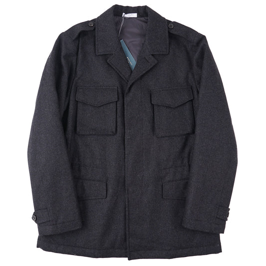Boglioli Padded Flannel Wool Field Jacket