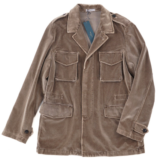 Boglioli Velvet Cotton Field Jacket