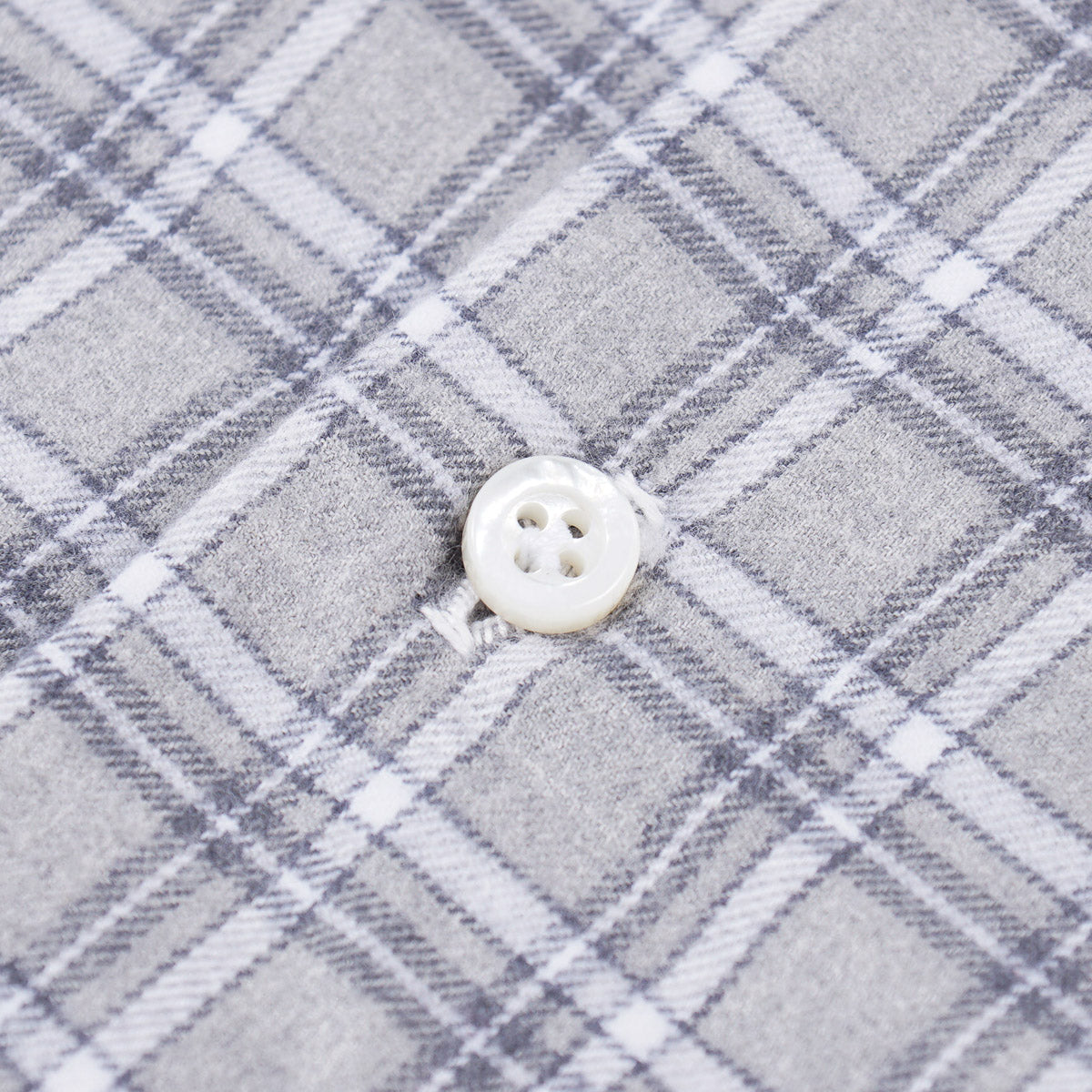 Isaia 'Mix' Soft Flannel Cotton Shirt - Top Shelf Apparel