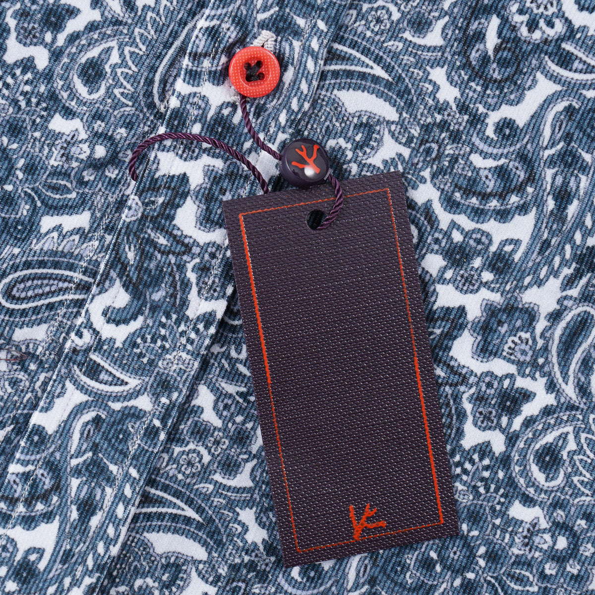 Isaia Printed Micro Corduroy Sport Shirt - Top Shelf Apparel