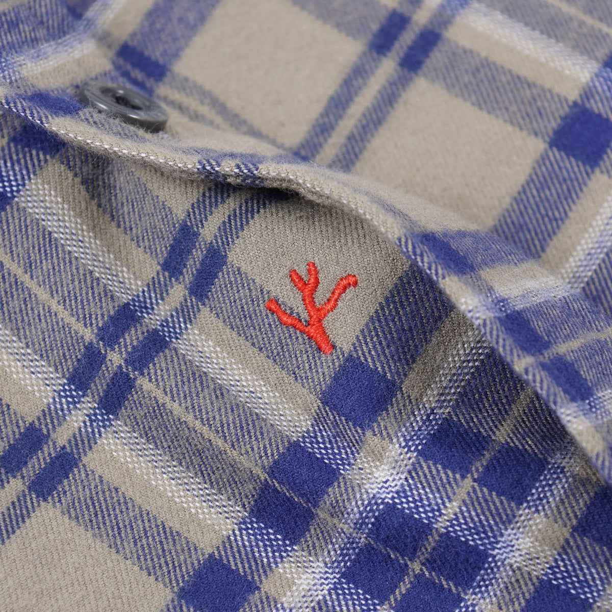 Isaia 'Mix' Soft Flannel Cotton Shirt - Top Shelf Apparel