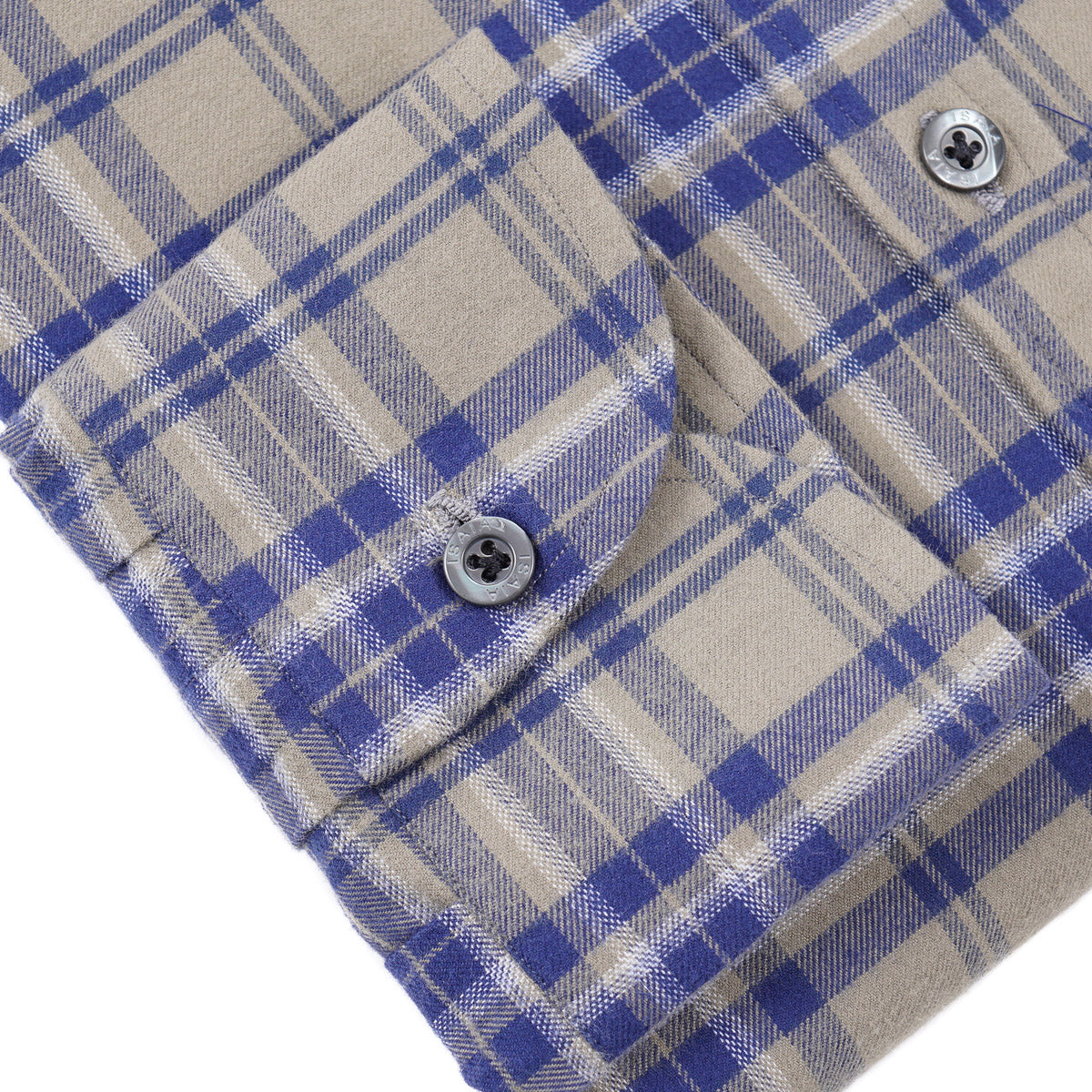 Isaia 'Mix' Soft Flannel Cotton Shirt - Top Shelf Apparel