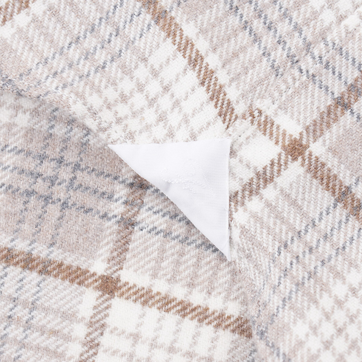 Finamore Flannel Cotton-Cashmere Shirt