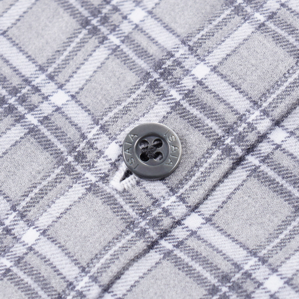 Isaia 'Italia' Soft Flannel Cotton Shirt - Top Shelf Apparel