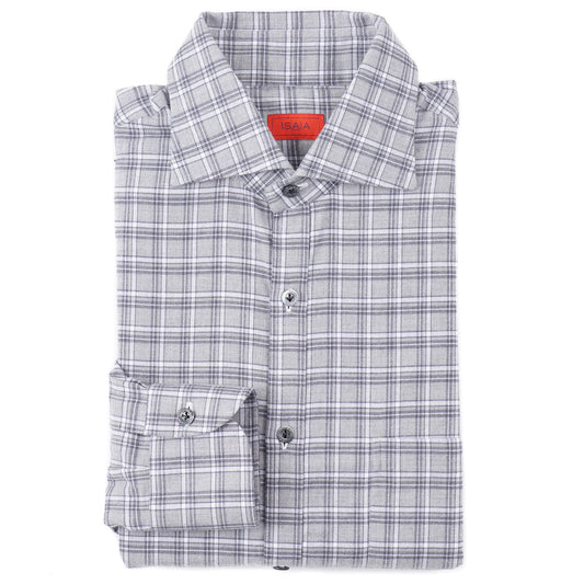 Isaia 'Italia' Soft Flannel Cotton Shirt - Top Shelf Apparel