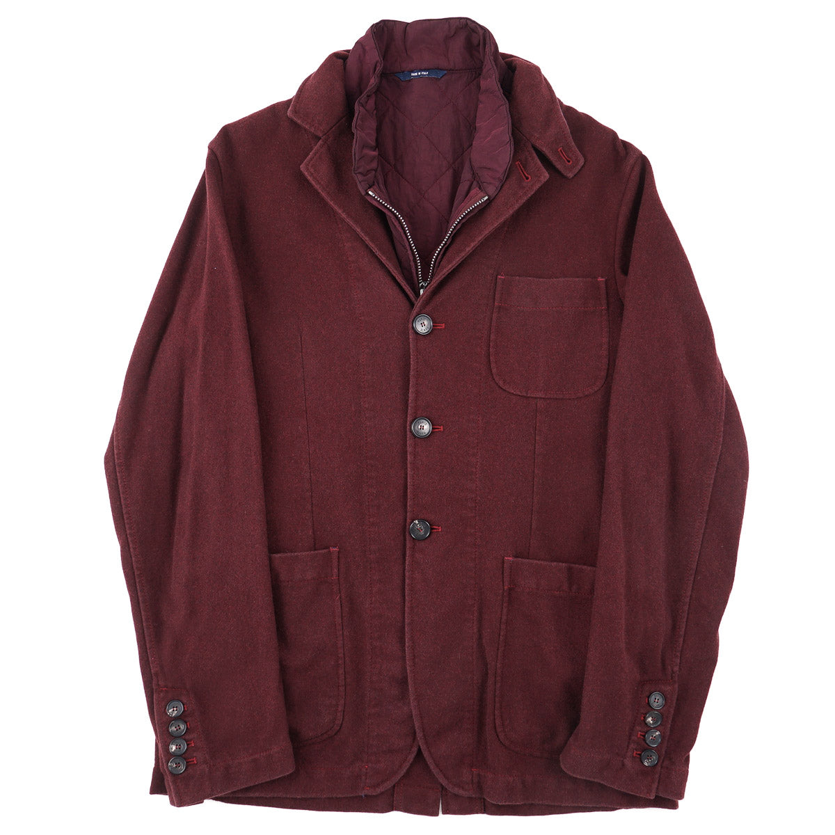 Manto 3-in-1 Cashmere Jacket with Vest - Top Shelf Apparel