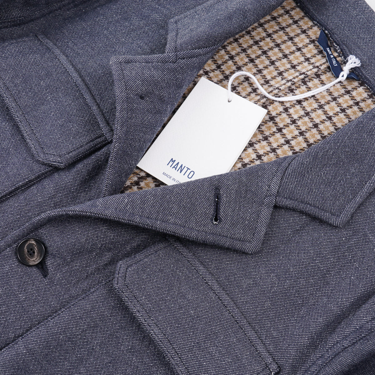 Manto Wool and Cotton Field Jacket - Top Shelf Apparel