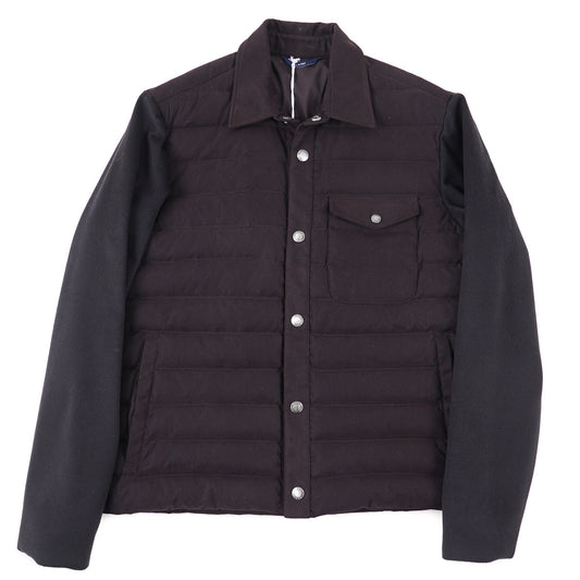 Manto Down Jacket with Cashmere Sleeves - Top Shelf Apparel