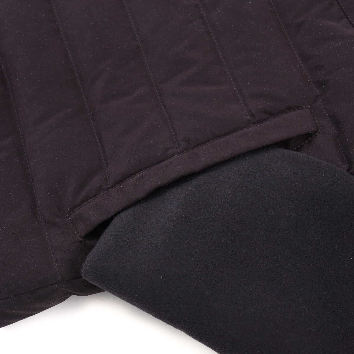 Manto Down Jacket with Cashmere Sleeves - Top Shelf Apparel