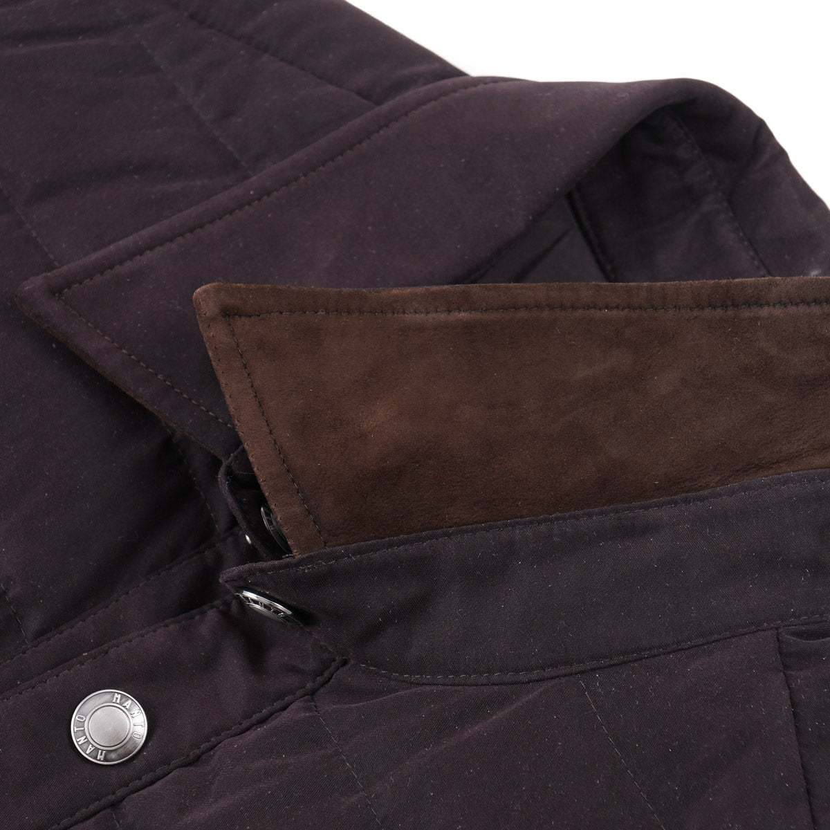 Manto Down Jacket with Cashmere Sleeves - Top Shelf Apparel