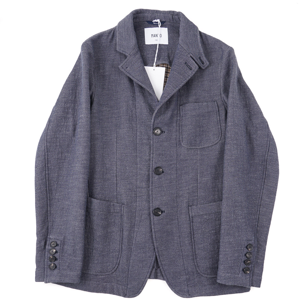 Manto Wool and Cotton Blazer-Jacket - Top Shelf Apparel