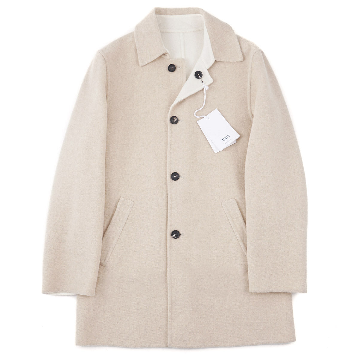 Manto Reversible Cashmere Overcoat - Top Shelf Apparel