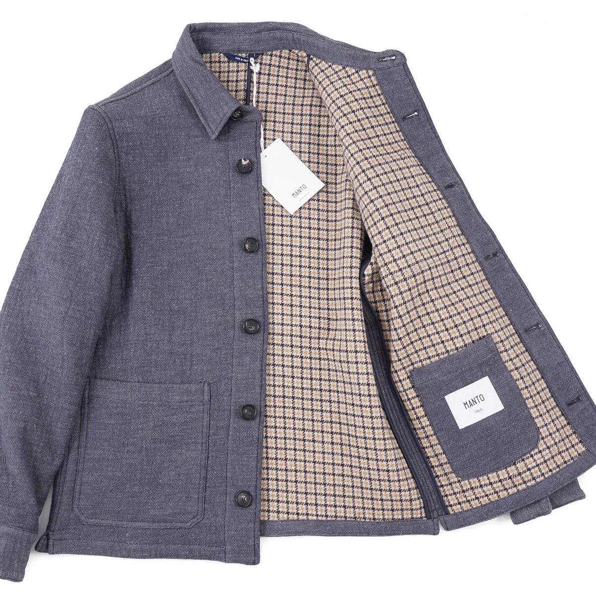 Manto Wool and Cotton Chore Jacket - Top Shelf Apparel