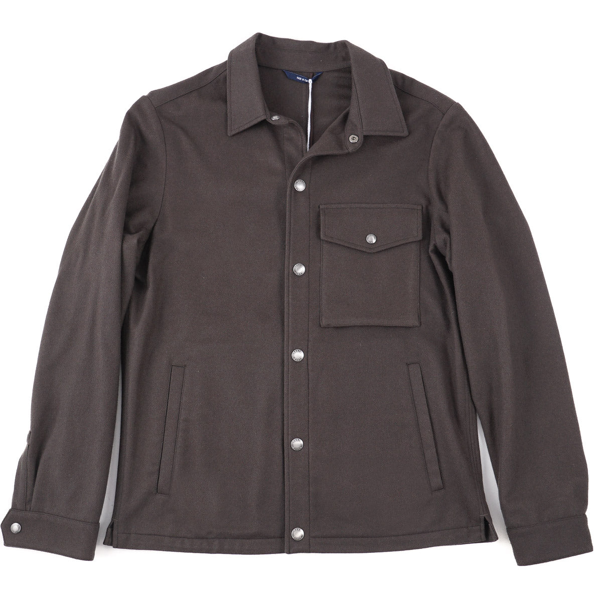 Manto Brushed Cashmere Shirt-Jacket - Top Shelf Apparel