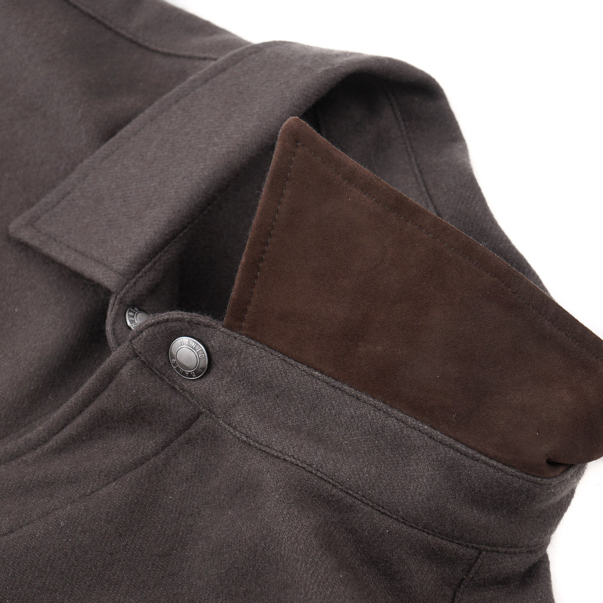 Manto Brushed Cashmere Shirt-Jacket - Top Shelf Apparel