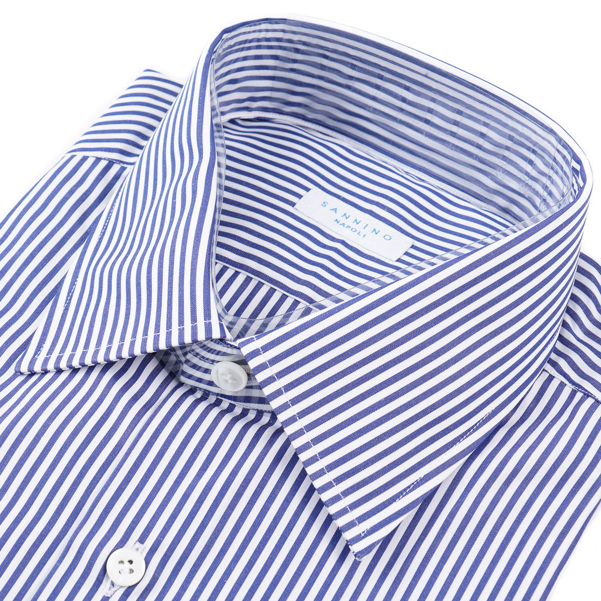 Sannino Slim-Fit Cotton Dress Shirt - Top Shelf Apparel