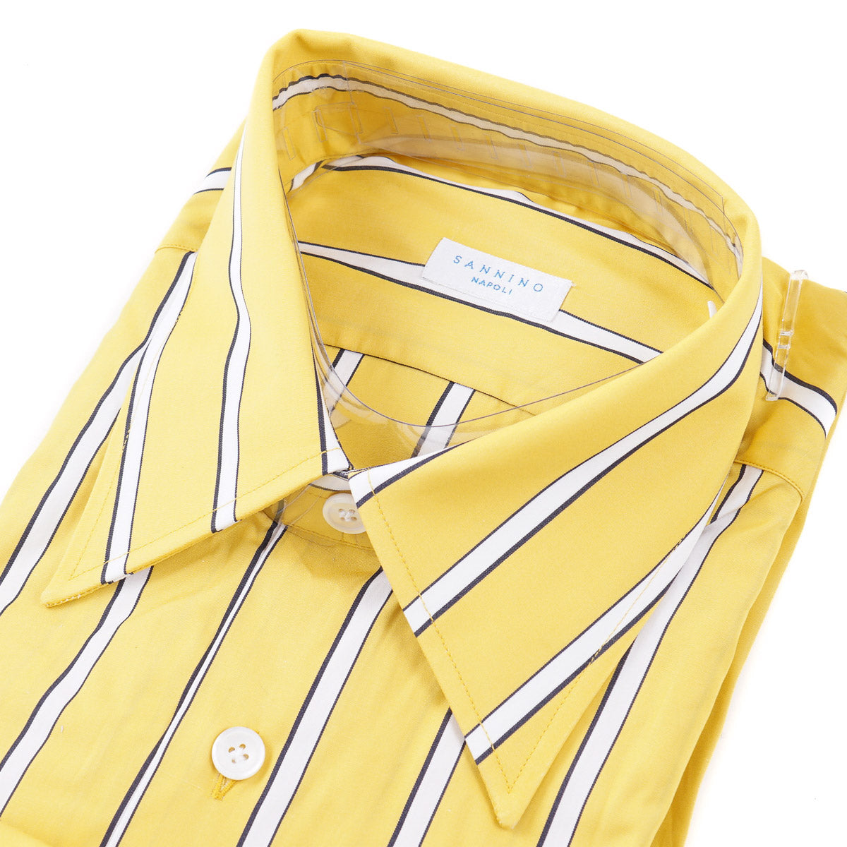 Sannino Slim-Fit Cotton Dress Shirt - Top Shelf Apparel