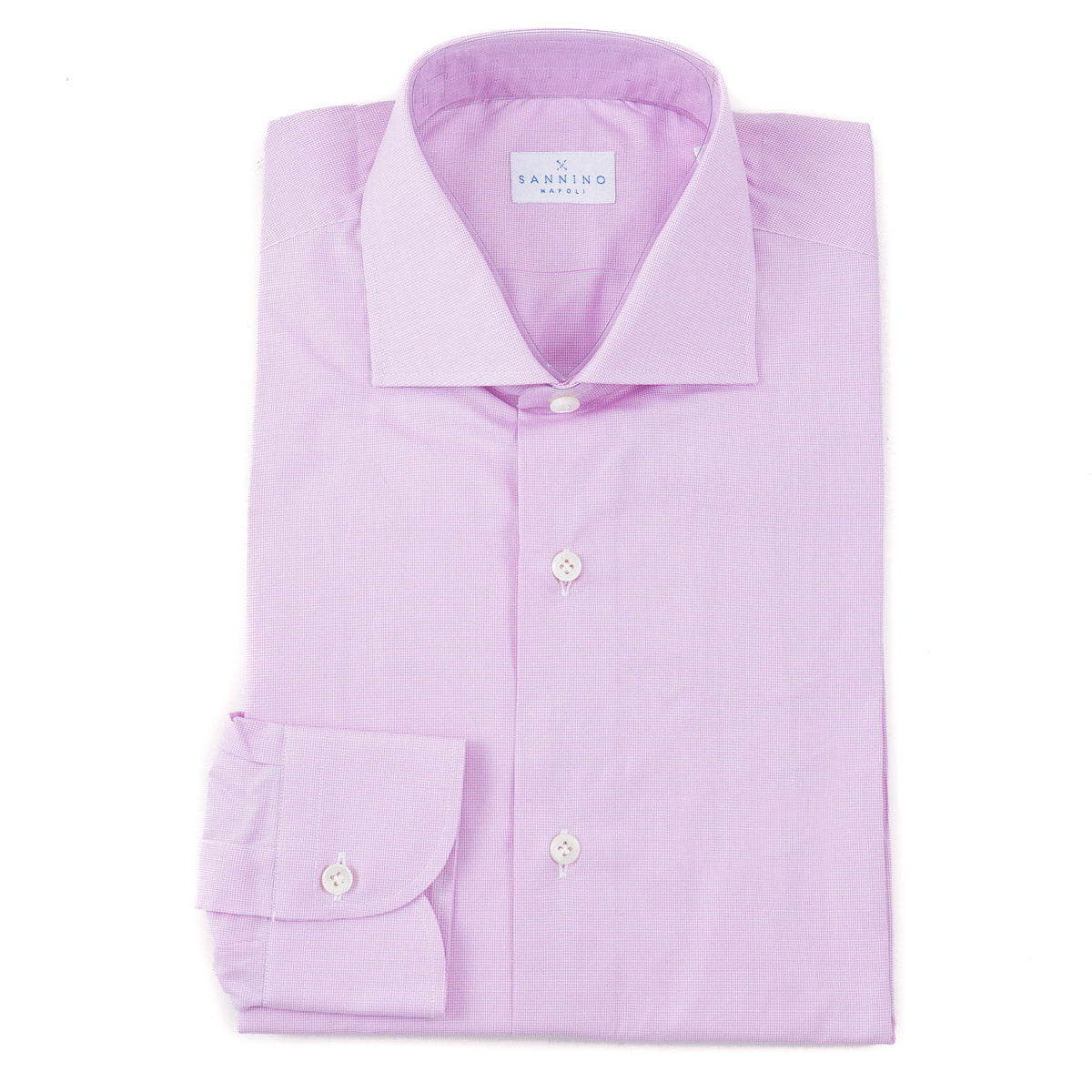 Sannino Superfine Cotton Dress Shirt - Top Shelf Apparel