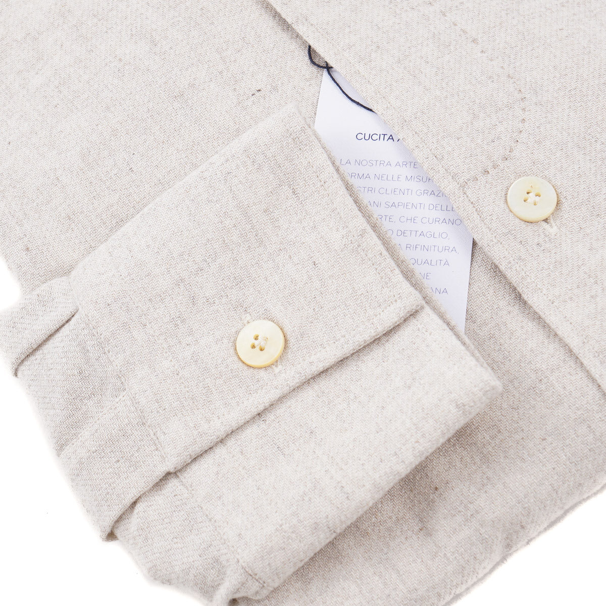 Sannino Cotton-Cashmere-Wool Shirt - Top Shelf Apparel