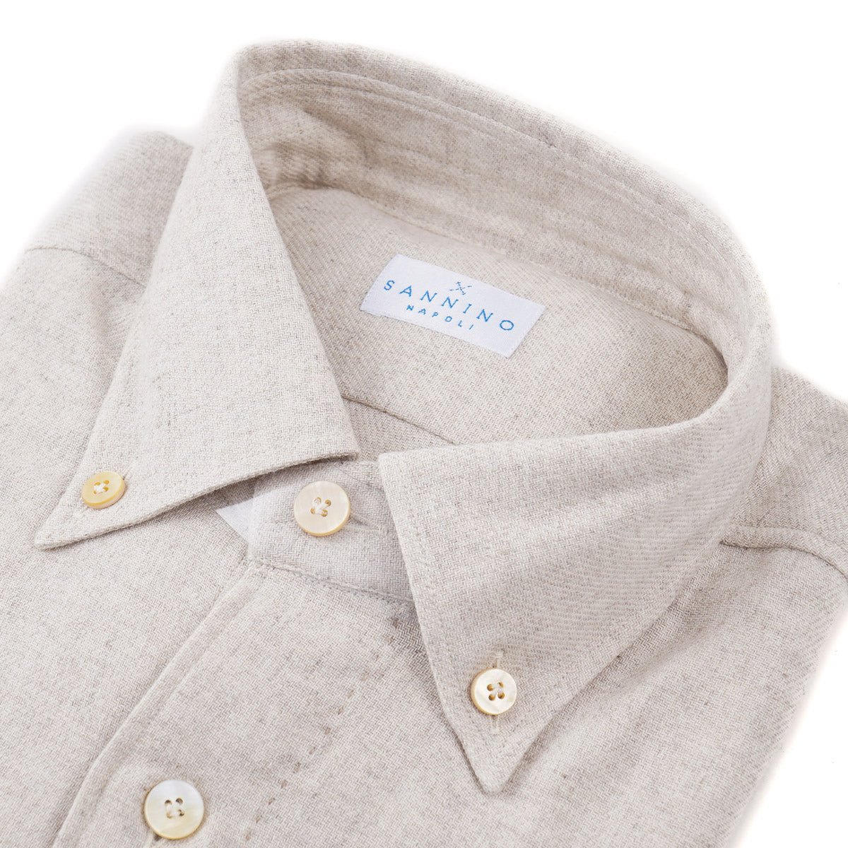 Sannino Cotton-Cashmere-Wool Shirt - Top Shelf Apparel