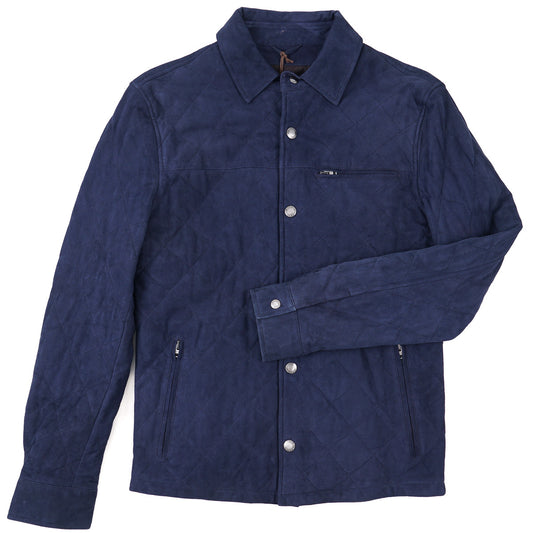 Manto Quilted Lambskin Suede Jacket