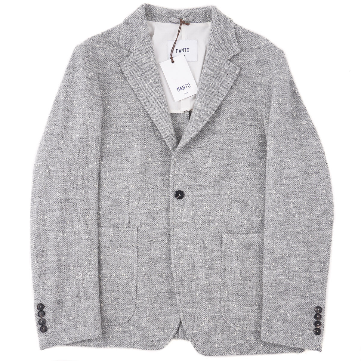 Manto Donegal Cashmere Blazer Jacket