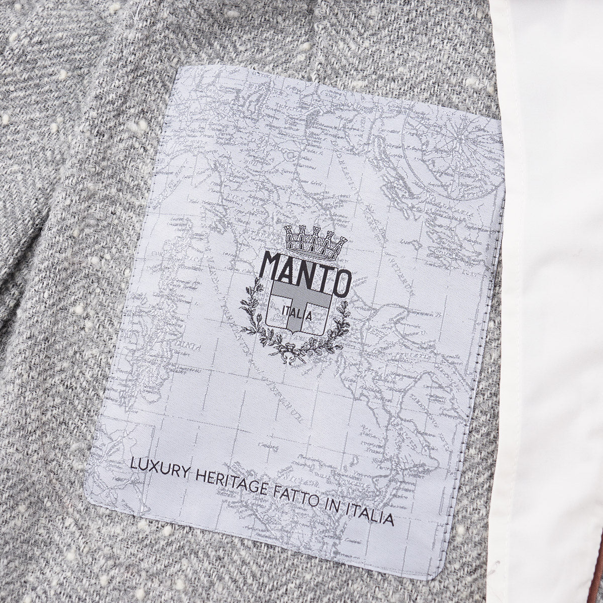 Manto Donegal Cashmere Blazer Jacket