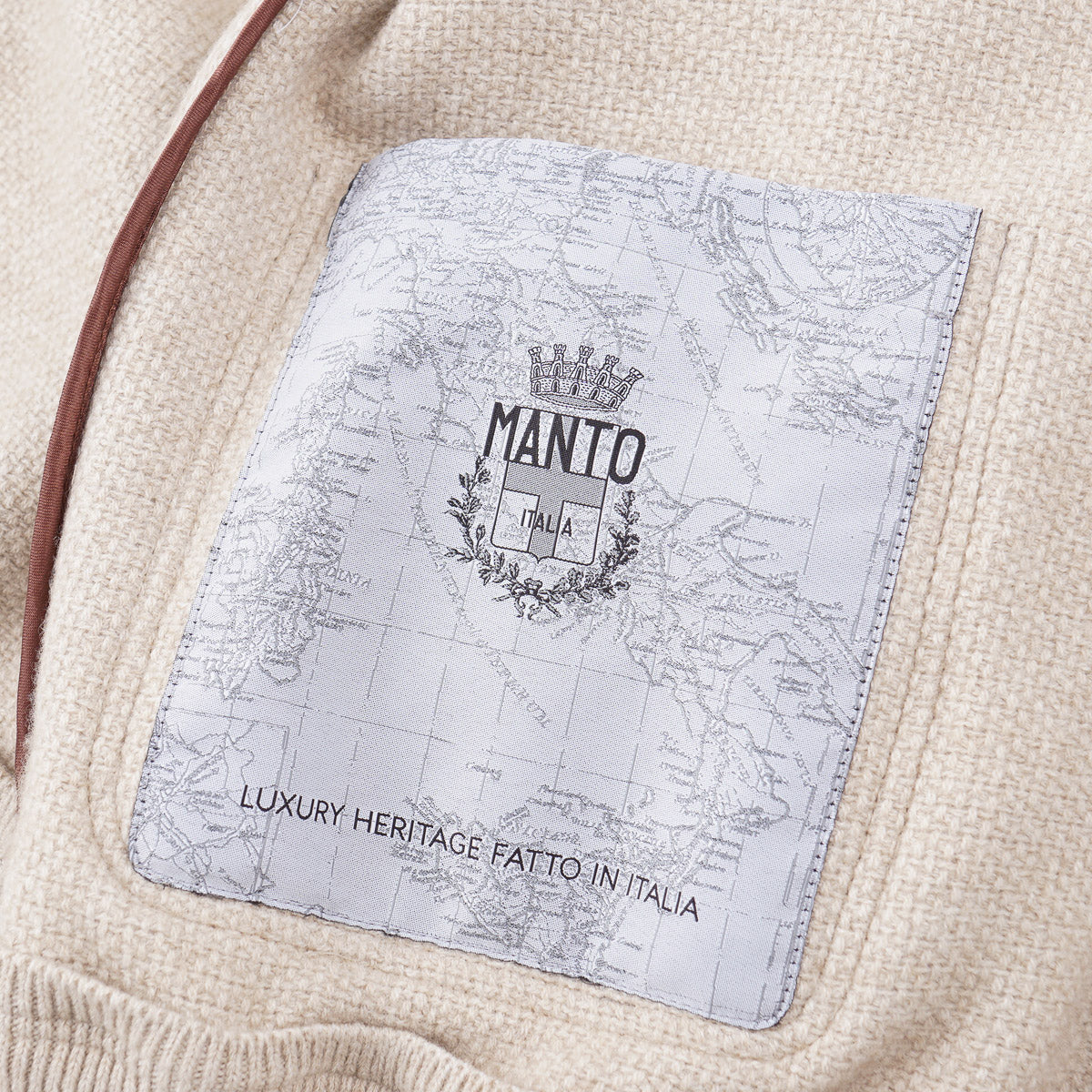 Manto Knit Cashmere Cardigan-Jacket