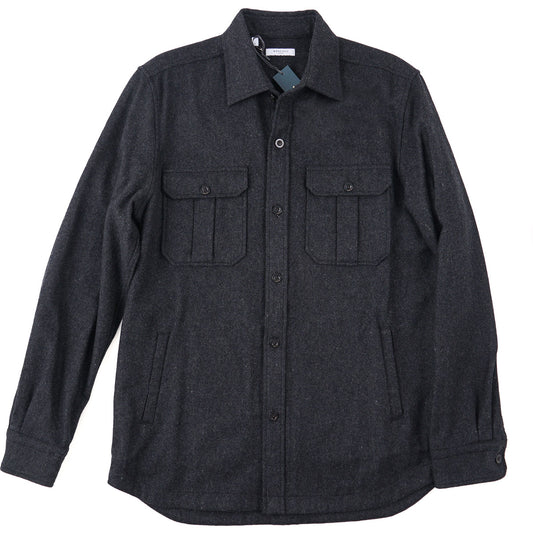 Boglioli 14 Micron Flannel Wool Overshirt