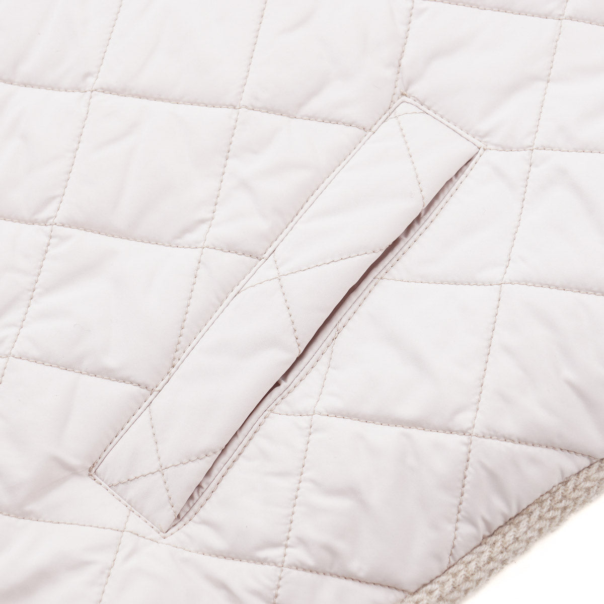 Manto Quilted and Knit Outer Vest