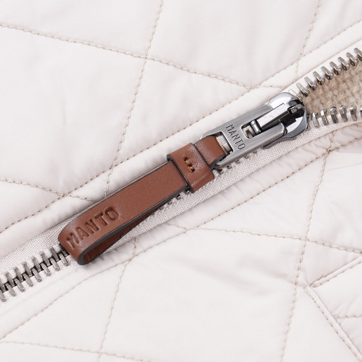 Manto Quilted and Knit Outer Vest