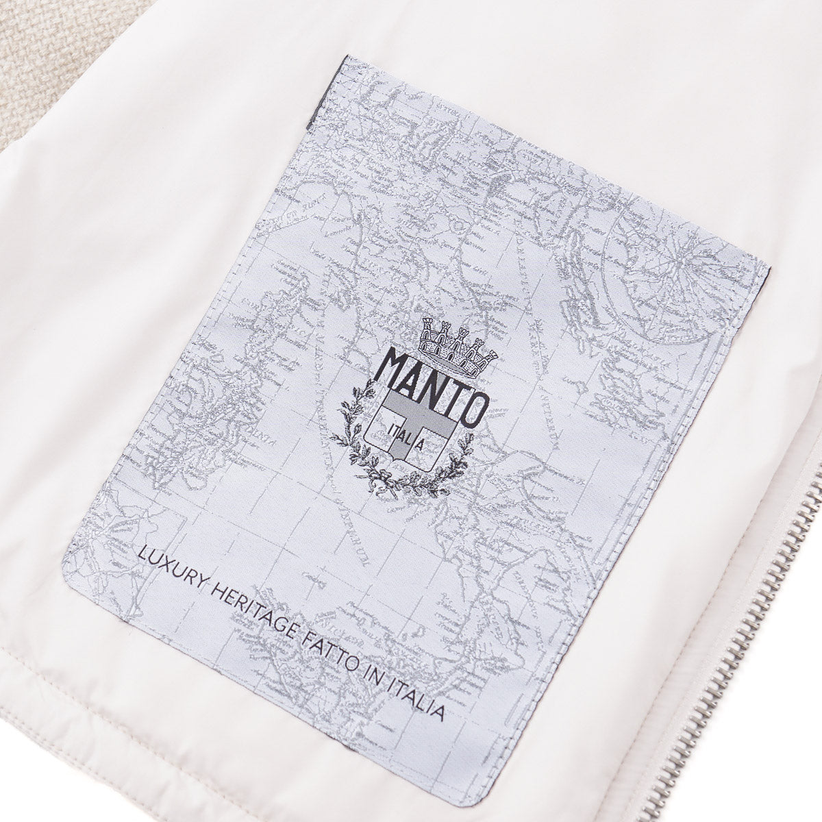 Manto Quilted and Knit Outer Vest