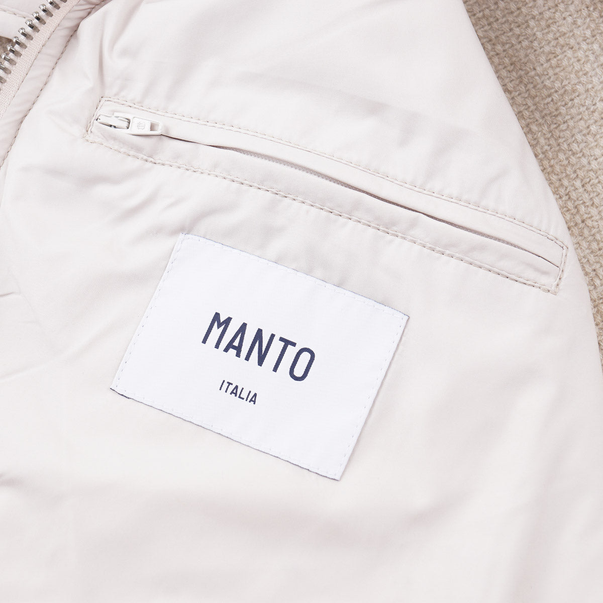Manto Quilted and Knit Outer Vest