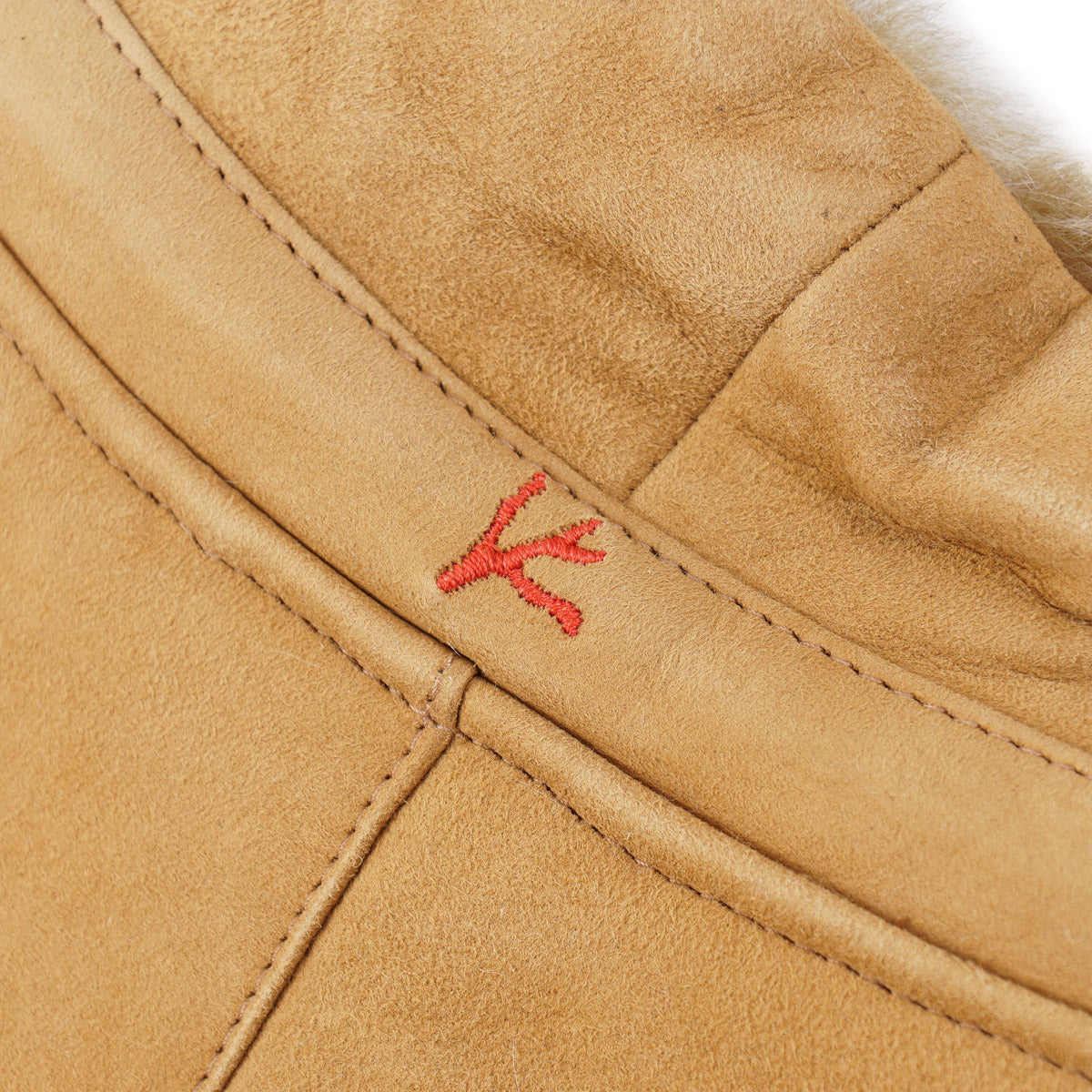 Isaia Plush Shearling Leather Blazer
