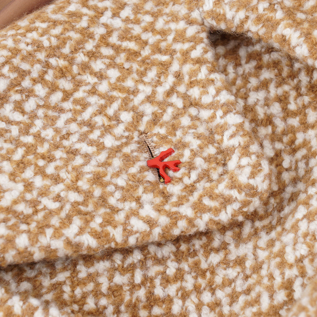 Isaia Plush Wool and Cashmere Overcoat