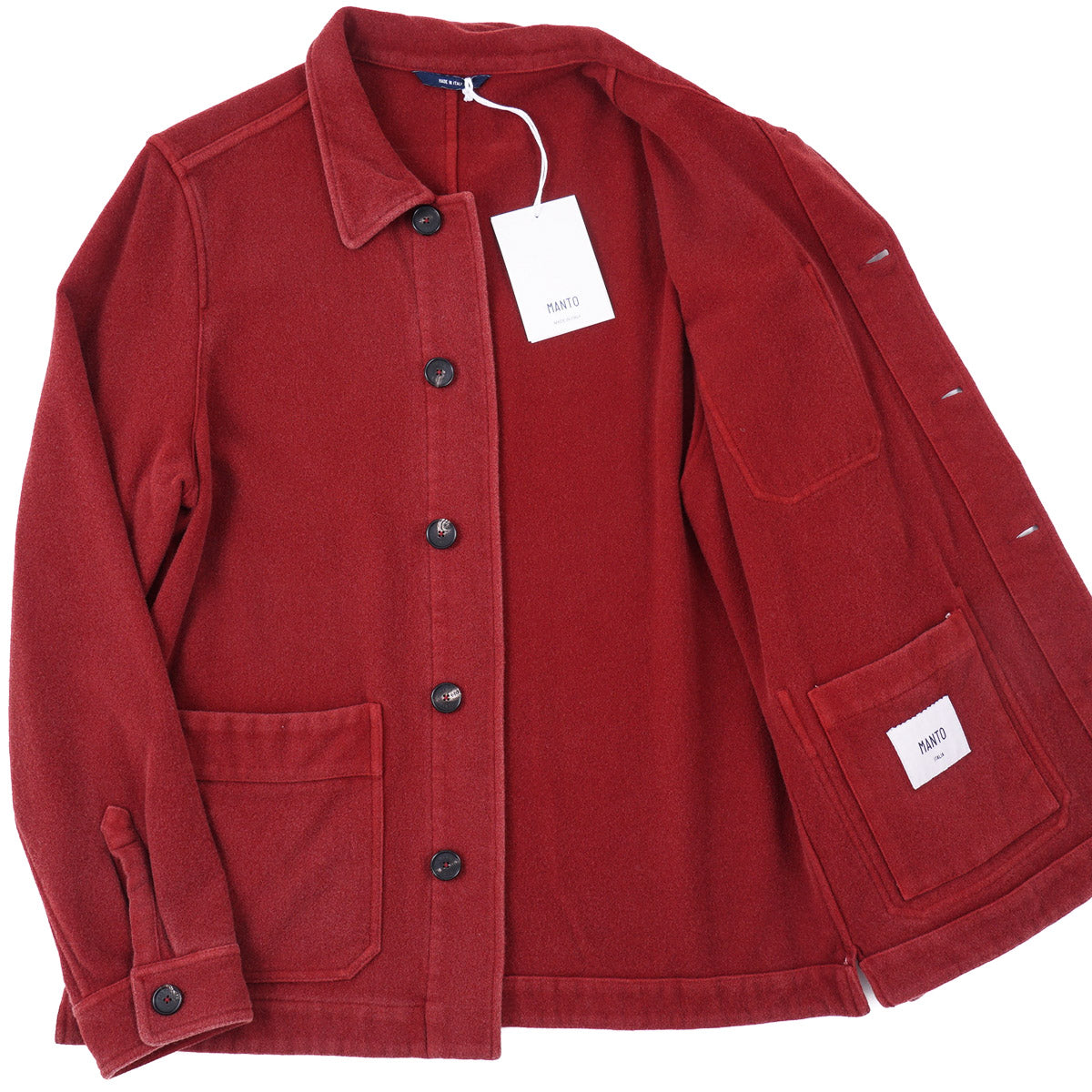 Manto Flannel Wool Chore Jacket
