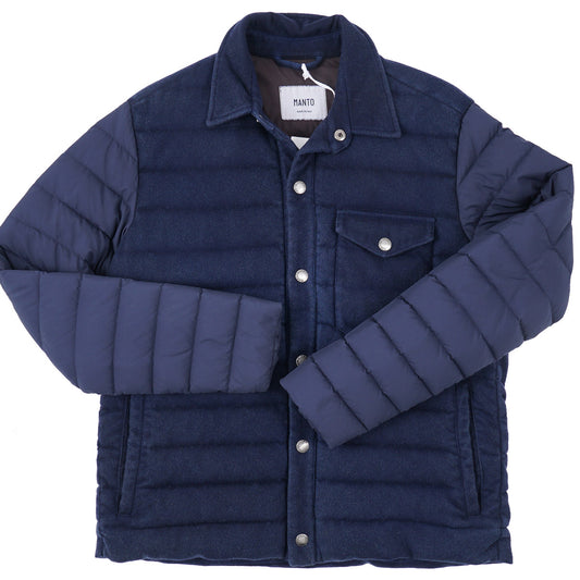 Manto Flannel Cashmere Down Jacket