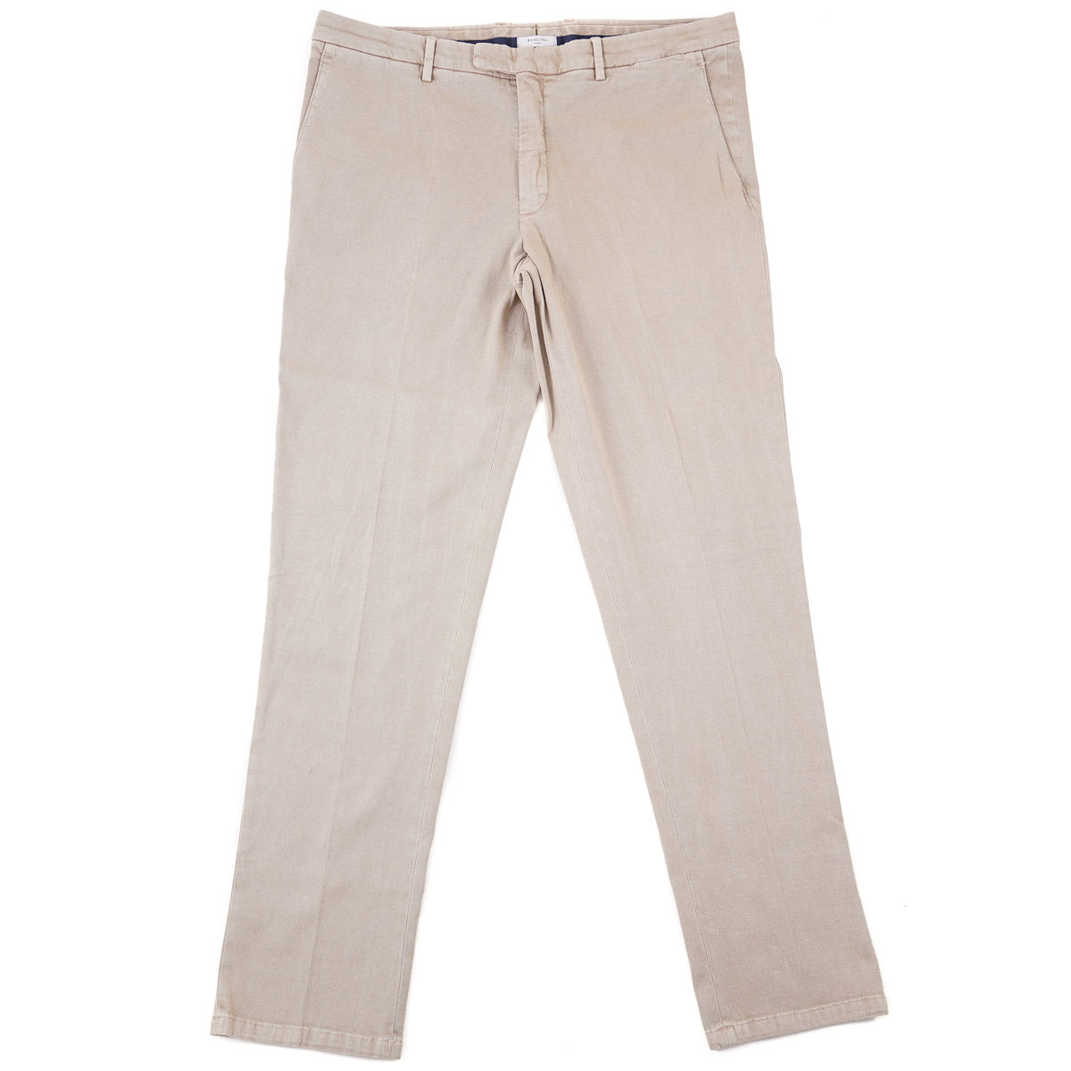Boglioli Tailored-Fit Twill Cotton Pants