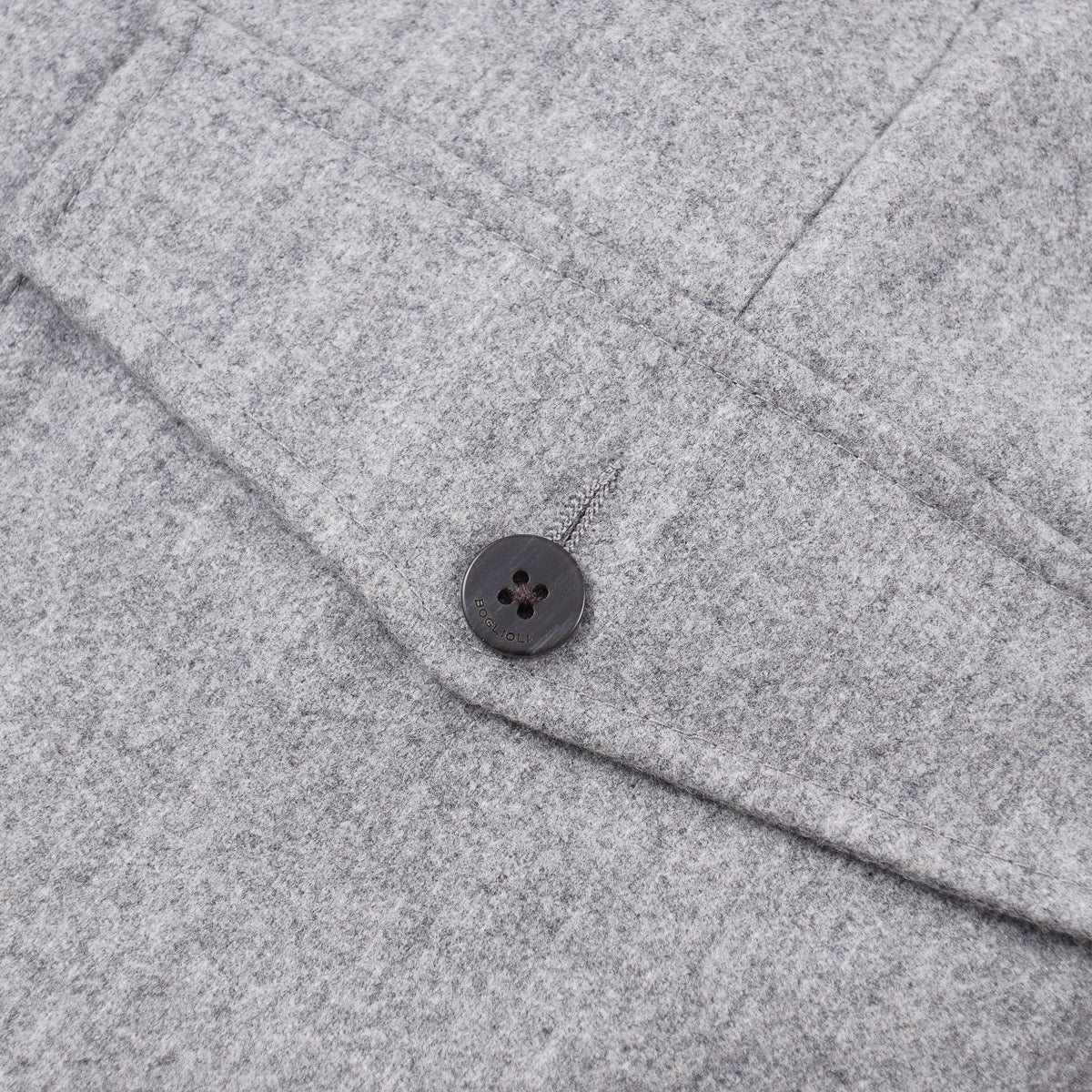 Boglioli Flannel Wool Drawstring Pants