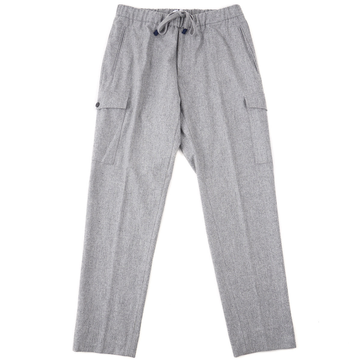 Boglioli Flannel Wool Drawstring Pants