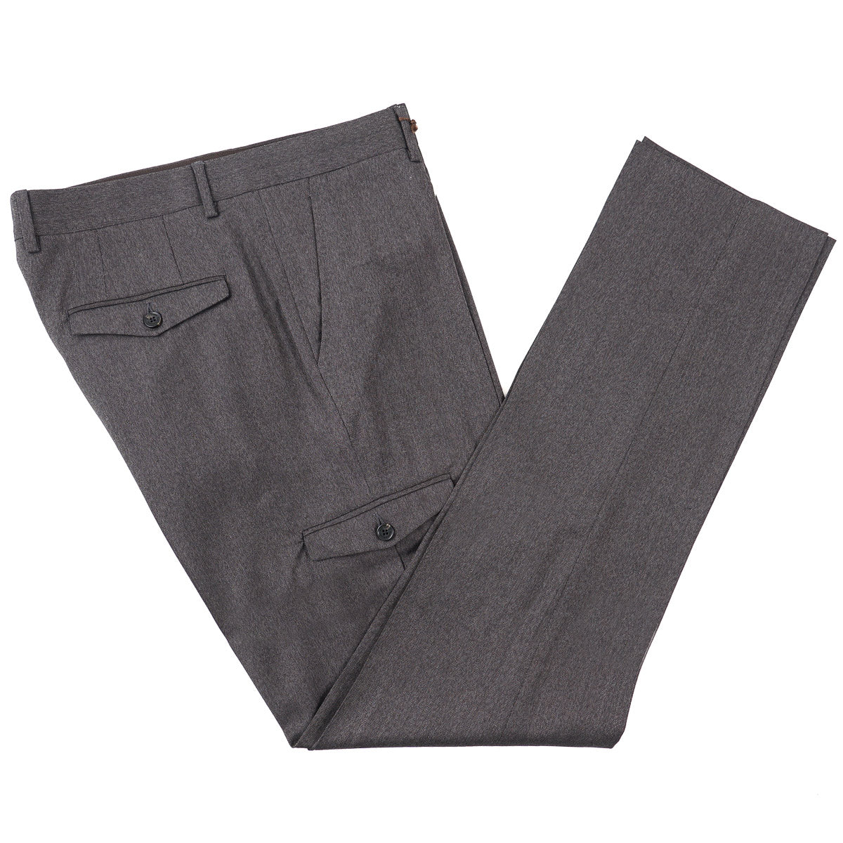 Maurizio Baldassari Wool Cargo Pants