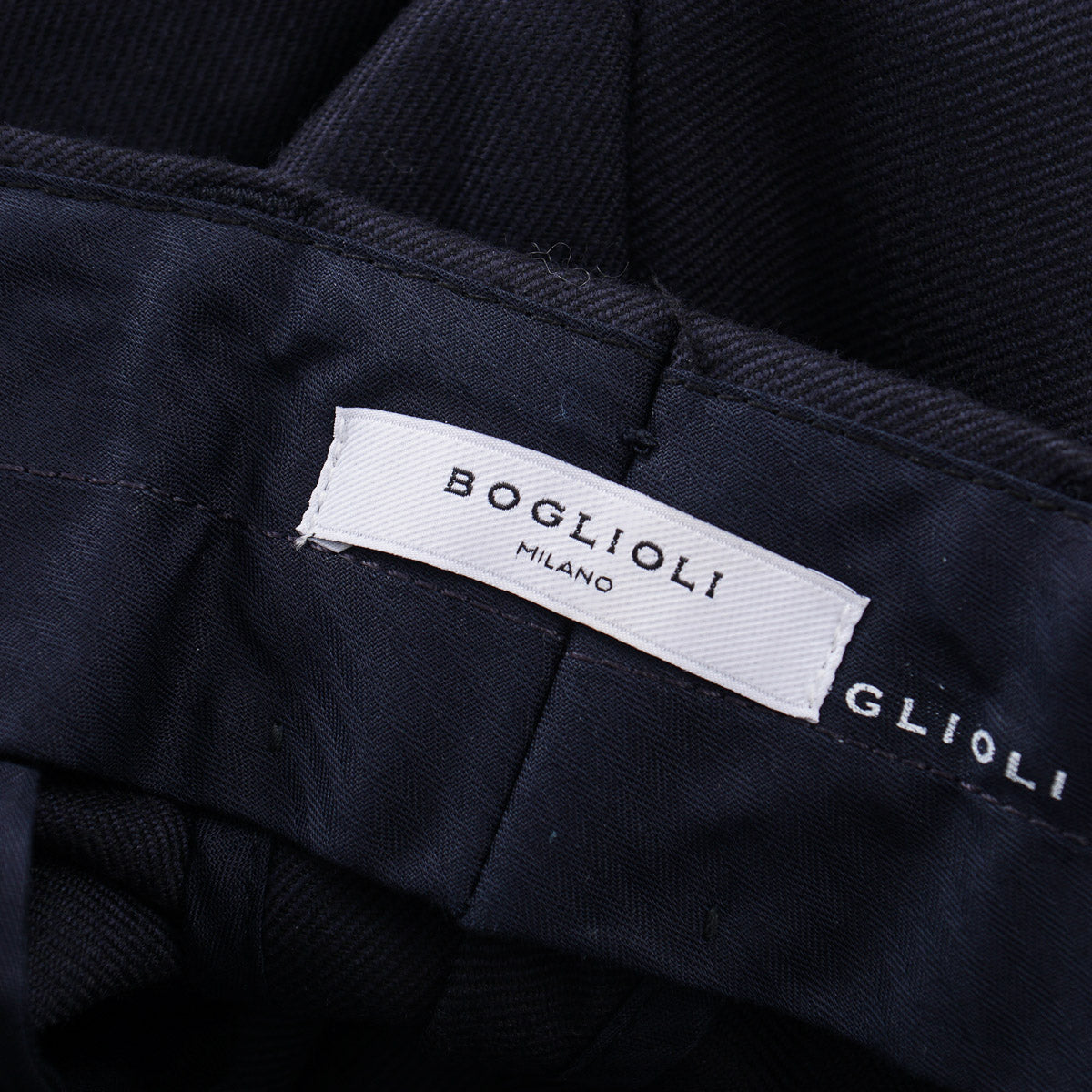 Boglioli Tailored-Fit Wool Dress Pants