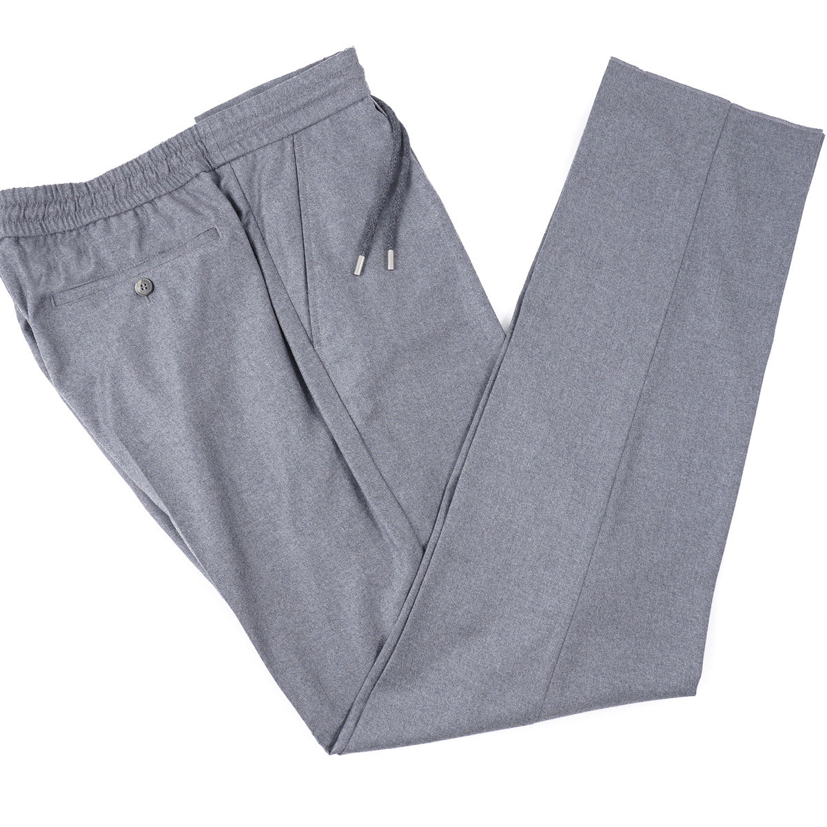 Brett Johnson Soft Wool Drawstring Pants