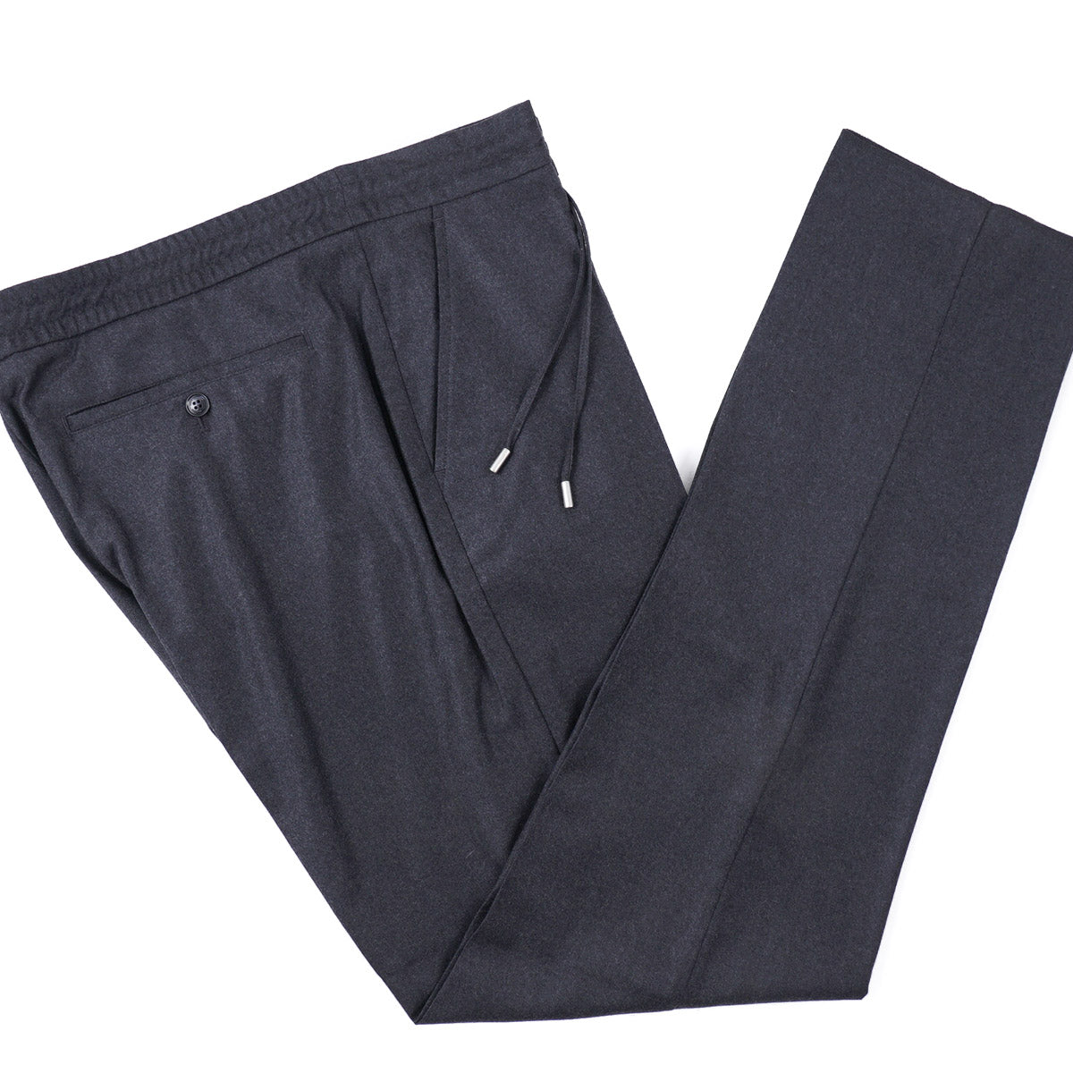 Brett Johnson Soft Wool Drawstring Pants