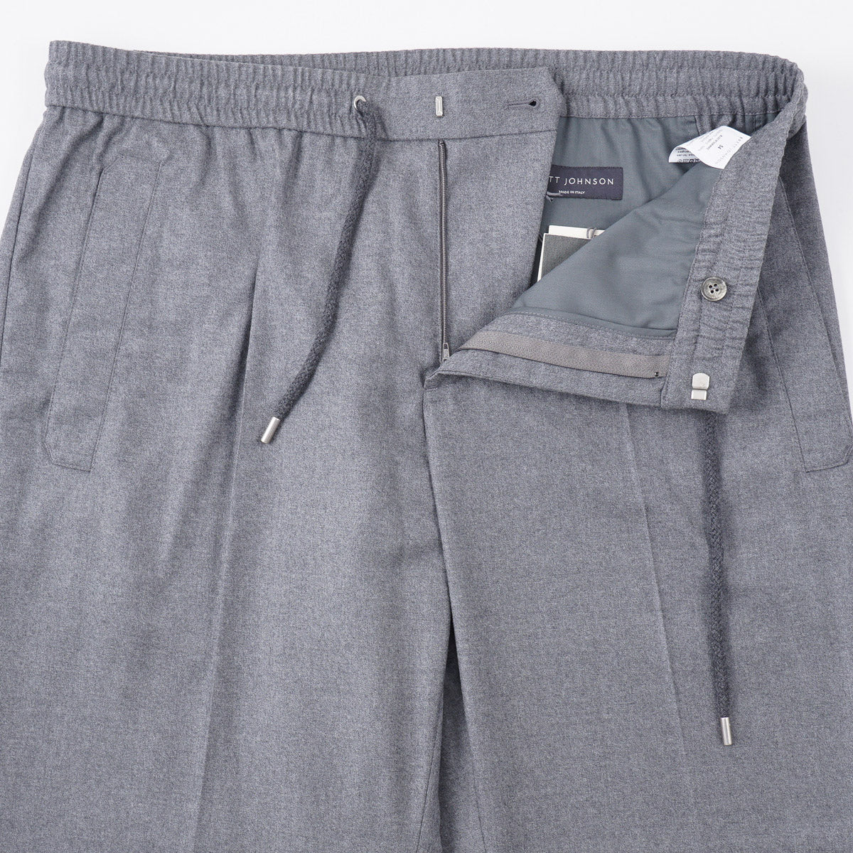 Brett Johnson Flannel Wool Jogger Pants