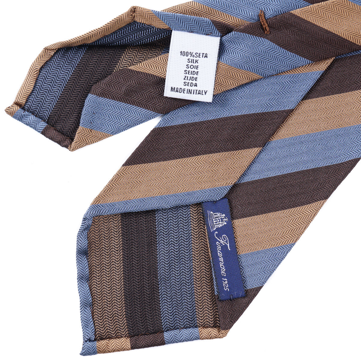 Finamore Soft-Constructed Silk Tie
