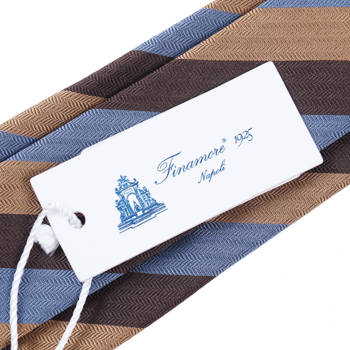 Finamore Soft-Constructed Silk Tie